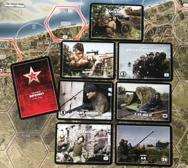 Stalingrad Inferno on the Volga Soviet Support Cards