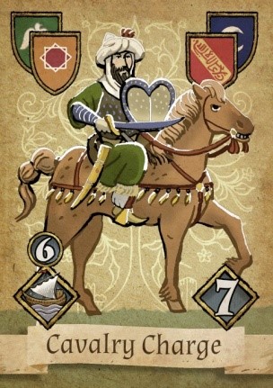 Granada Cavalry Charge Card