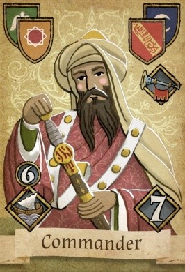 Granada Commander Card
