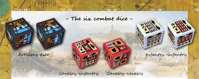 Marengo Combat Dice
