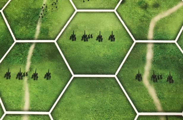 The War of the Worlds Artillery Hexes
