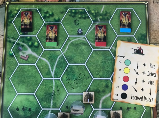 The War of the Worlds Battle Start Card Draw