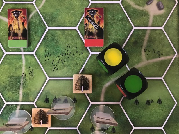 The War of the Worlds Siege Gun Second Attack