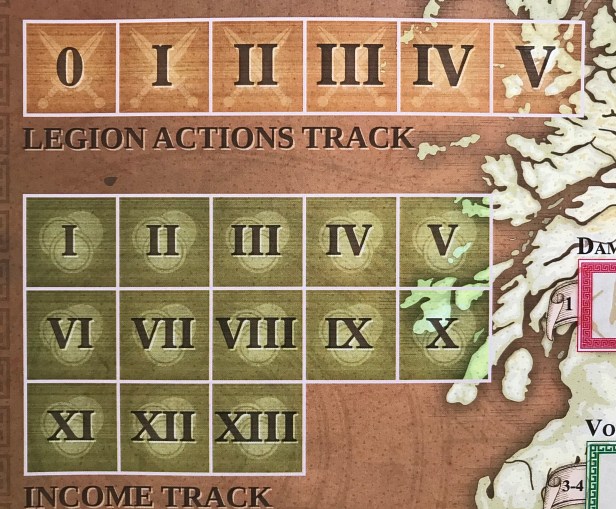 Agricola Legion Actions Income Tracks