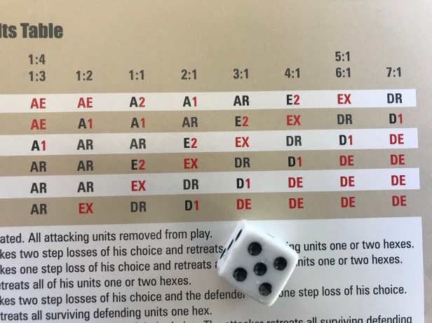 Fortress Europa TAC Combat Example 2