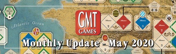 GMT Games May Monthly Update Banner