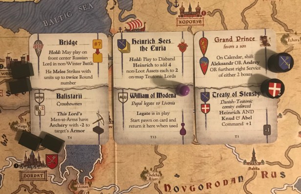 Nevsky Teuton Cards