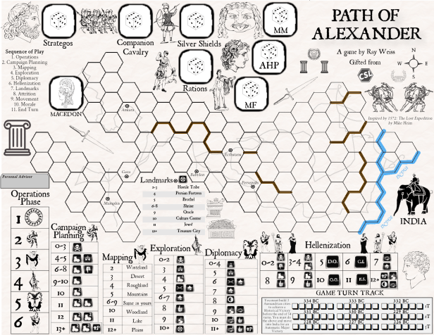 Path of Alexander Map