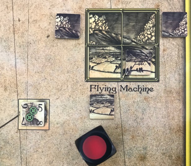 The War of the Worlds Flying Machine Built