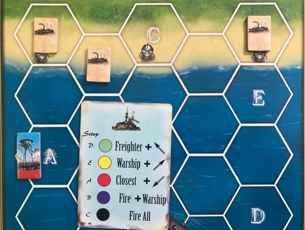 The War of the Worlds Naval Battle 1