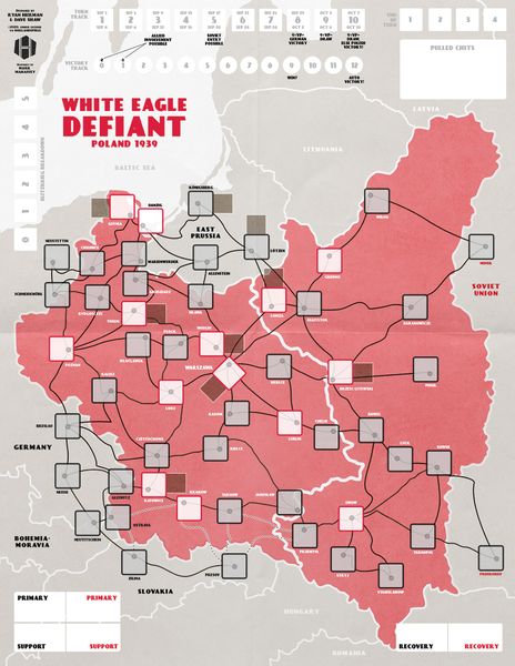 White Eagle Defiant Map