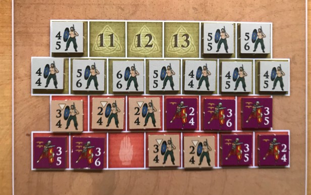 Agricola Legion Lineup for Battle