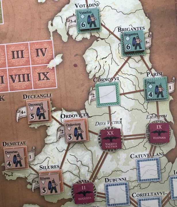 Agricola Tribes at Set Up