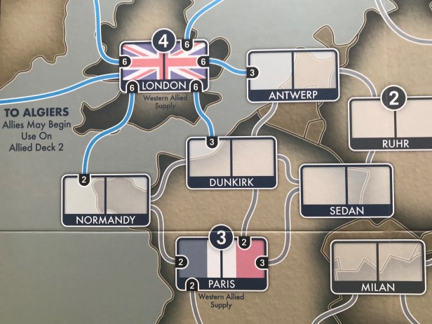 Struggle for Europe France and London Locations version 2