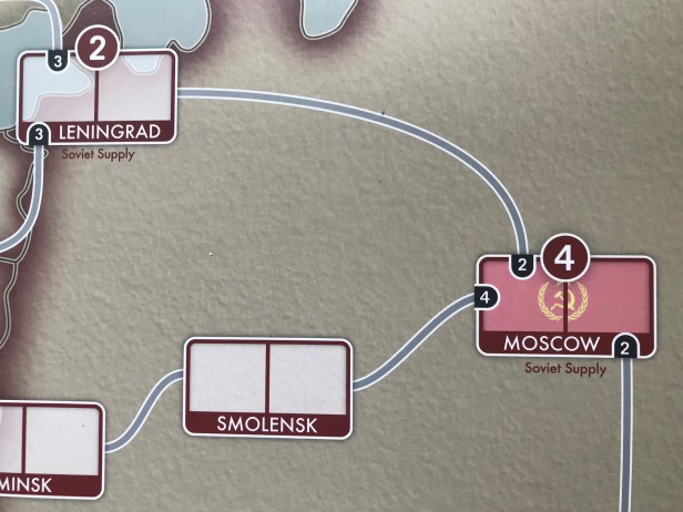 Struggle for Europe Victory Locations Moscow and Leningrad