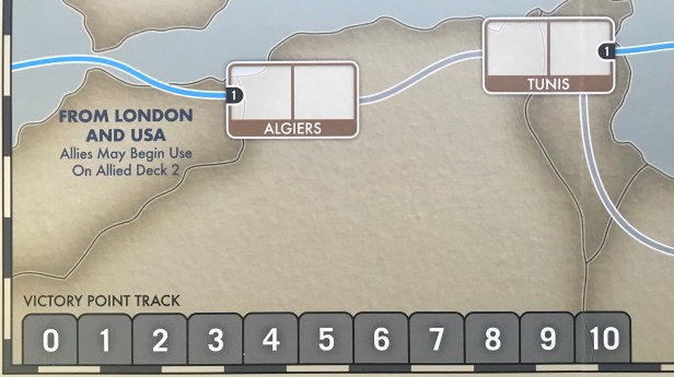 Struggle for Europe Victory Point Track