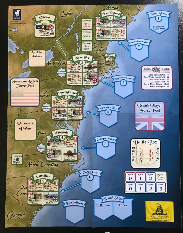 Don't Tread on Me Map