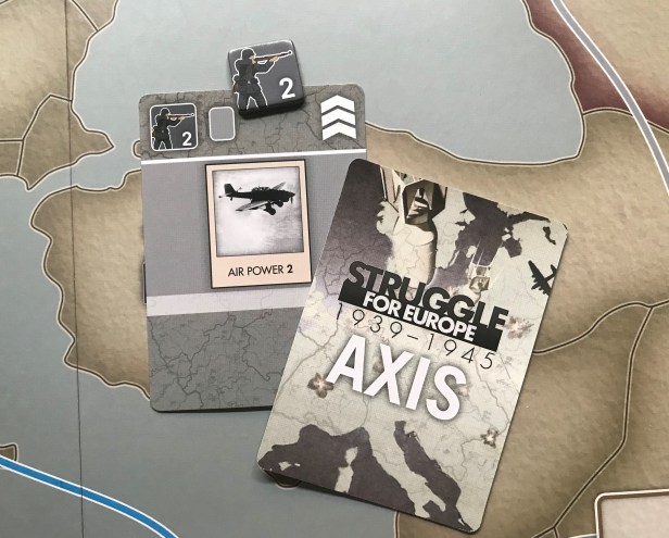 Struggle for Europe 2 Strength Army Card
