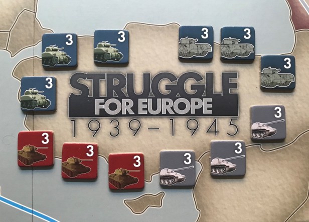 Struggle for Europe Tank Unit Counters