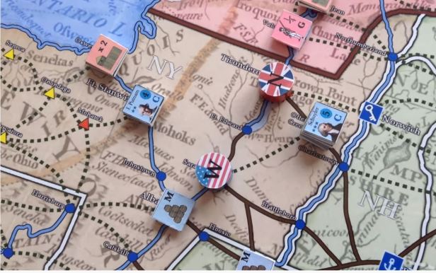 War for America Tour of Map Area