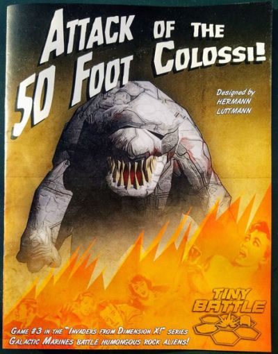 Attack of the 50 Foot Colossi Cover