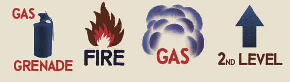 Civil Power Gas Grenade Fire Counters