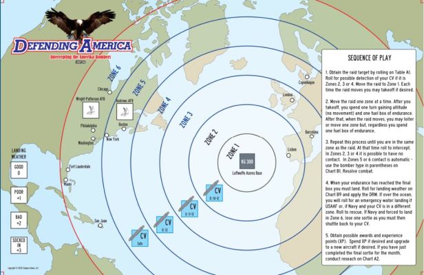 Defending America Map