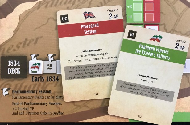 Prelude to Rebellion Parliamentary Sessions Events