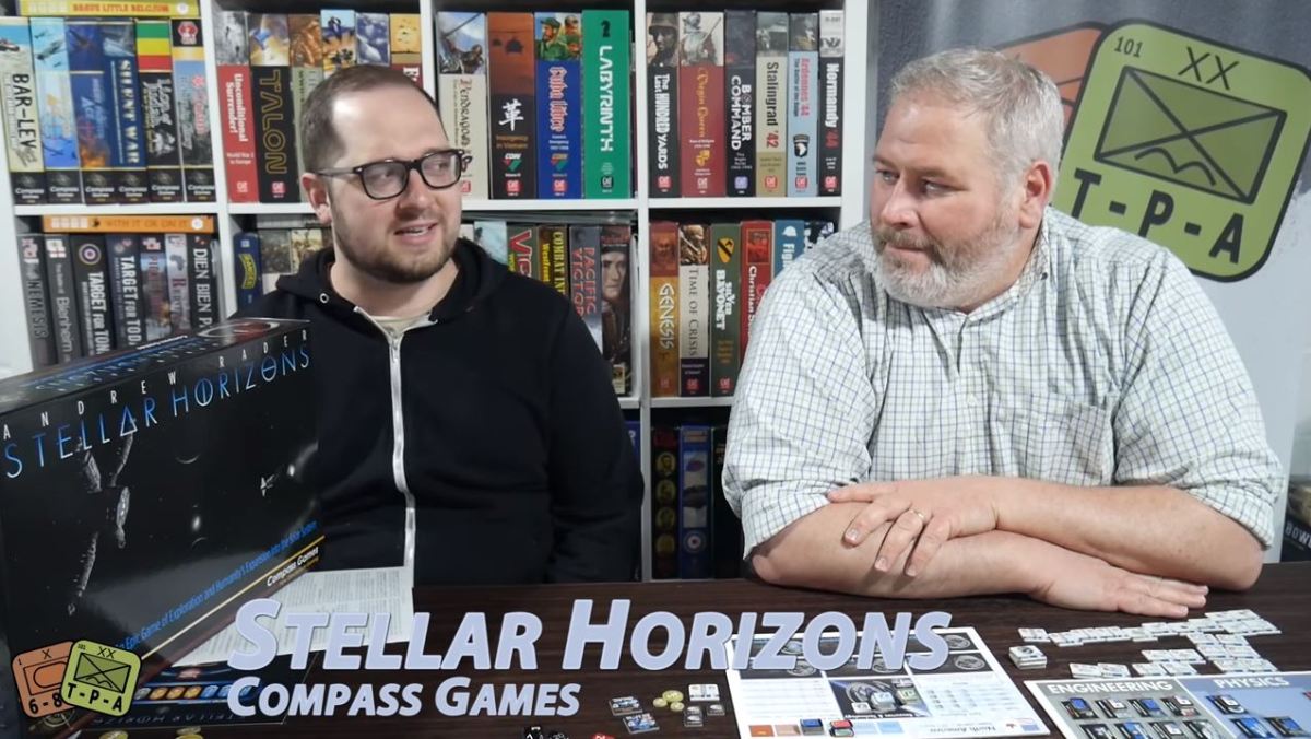 Video Review Stellar Horizons from Compass Games The Players' Aid