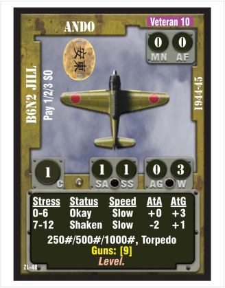 Zero Leader Pilot Card with Dogtag