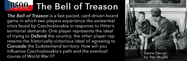 Interview with Petr Mojžíš Designer of The Bell of Treason: 1938