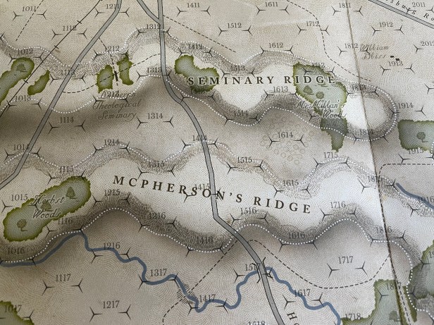 Seminary Ridge Map The Beautiful Boards of Wargaming! – Battle Hymn Volume 1: Gettysburg ...