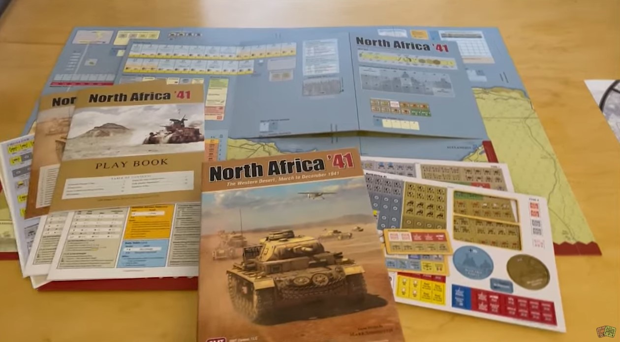 Unboxing Video: North Africa '41: The Western Desert, March to