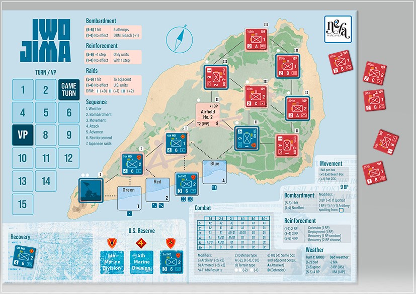 News: Free World War II Print and Play Game from Neva Wargames