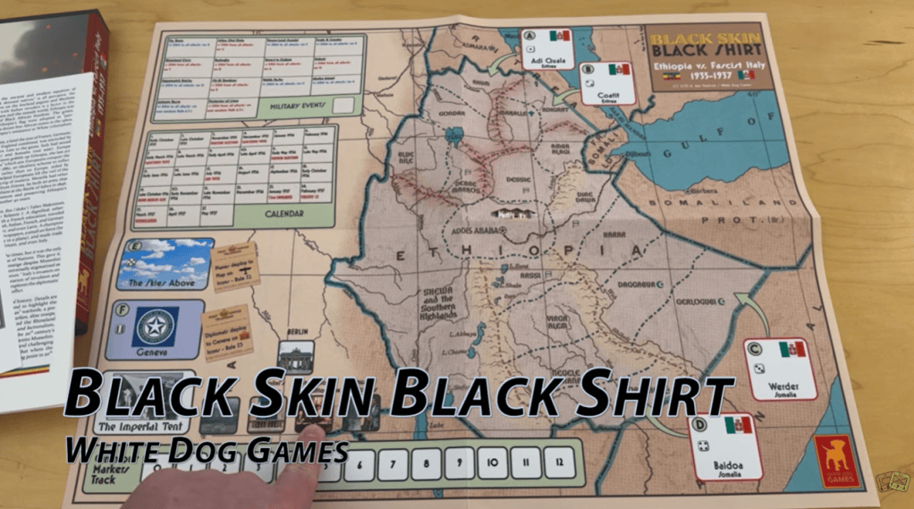 Un Boxing Game Unboxing Video: Black Skin Black Shirt: Ethiopia vs. Fascist Italy 1935 ...